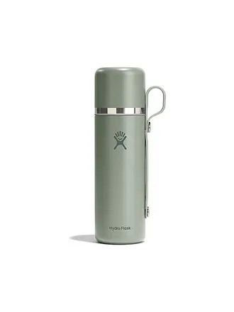 HYDRO FLASK | Trinkflasche Hot Flask & Cup isoliert 828ml | olive